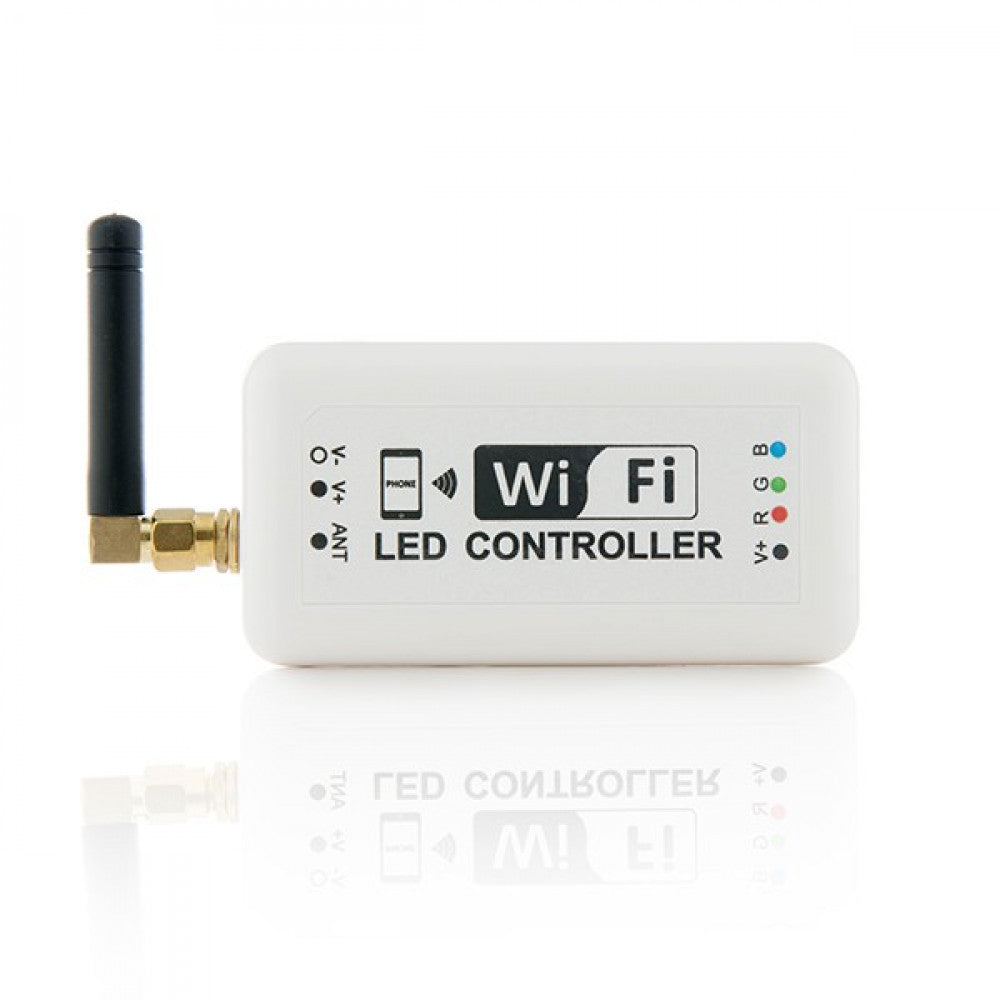 Controlador Rgb Wifi 3 Canais X 4A 12/24Vdc 144/288W