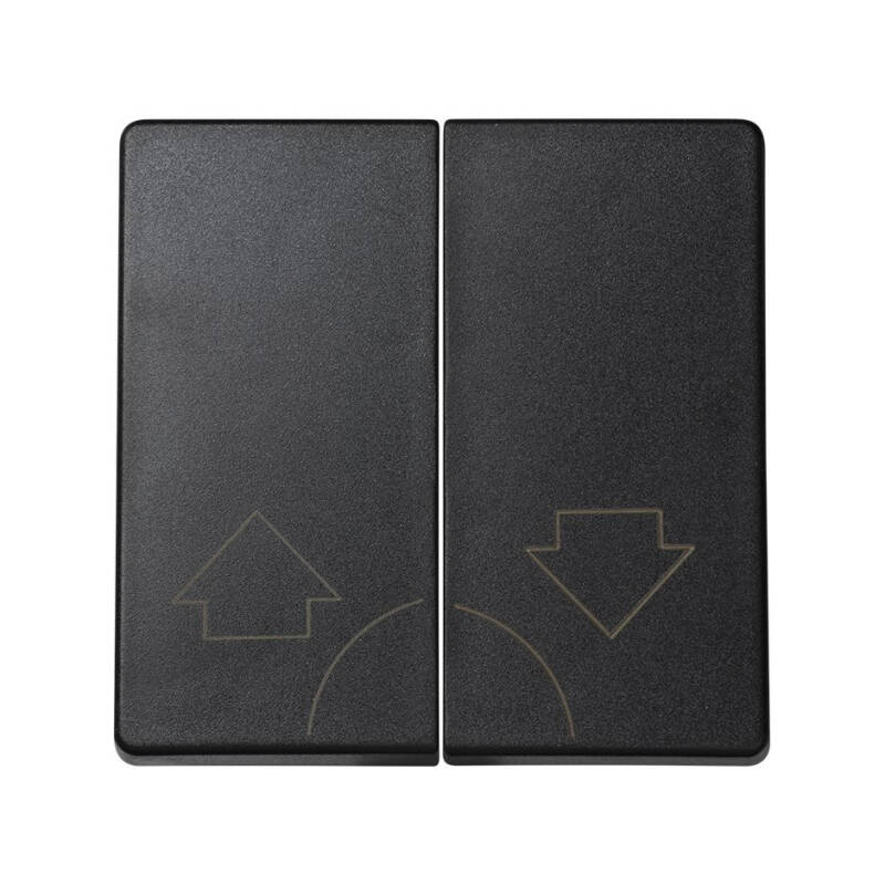Tecla Dupla para Mecanismo de Persianas SIMON 73 LOFT 73028