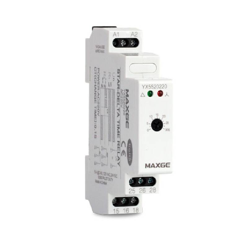 Temporizador multifunções (10 funções) 12-240VAC/DC MAXGE