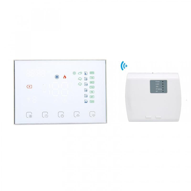 Termóstato WiFi Programável Branco Sem Fios para Aquecimento