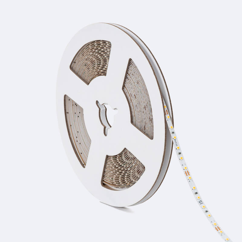 Fita LED 24V SMD 168LED/m 5m 5W/m 400lm/m Largura 3mm SLIM Corte 5cm IP20