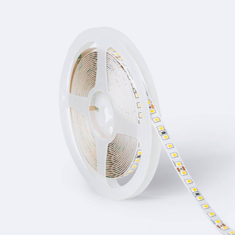 Fita LED 24V SMD 140 LED/m 5m 12W/m 1400lm/m Largura 8mm Corte 5cm IP20