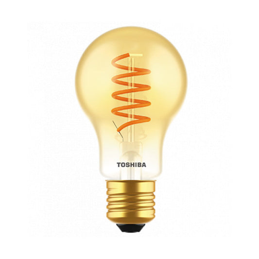Lâmpada LED TOSHIBA E27 A60 4,5W 400Lm branco quente