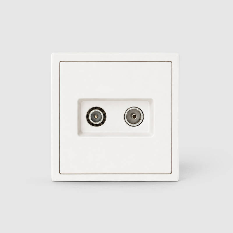 Tomada Final TV + Satélite Luxe 990