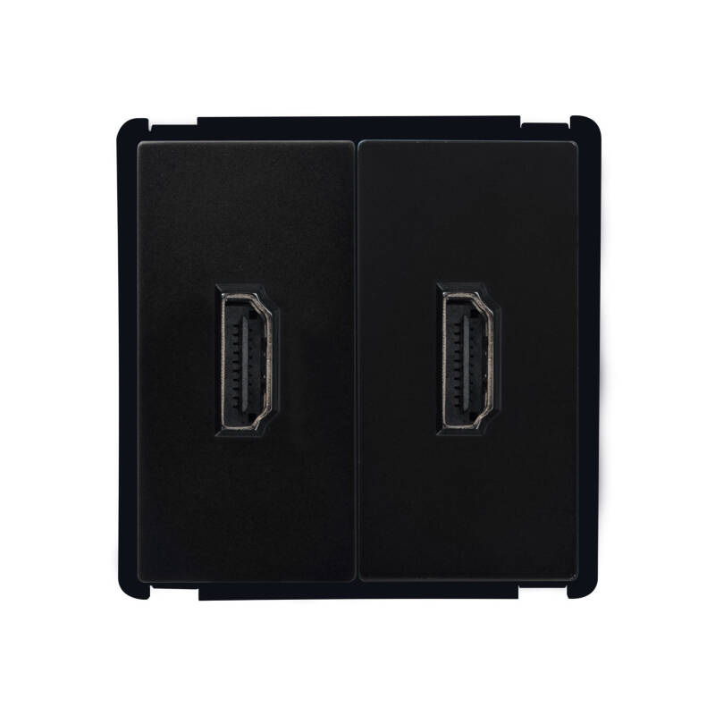 Tomada Dupla HDMI Modern