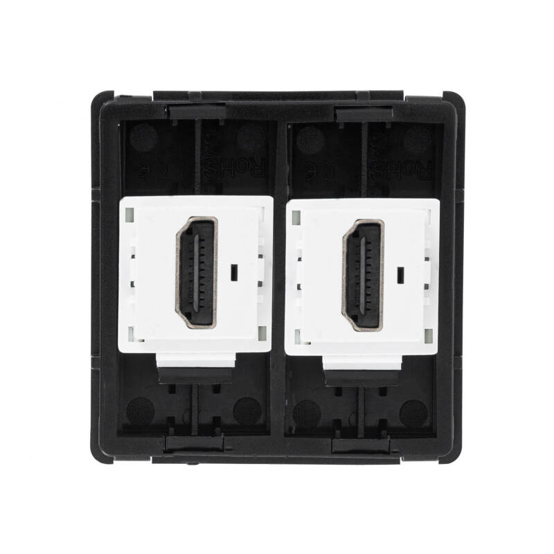 Tomada Dupla HDMI Modern