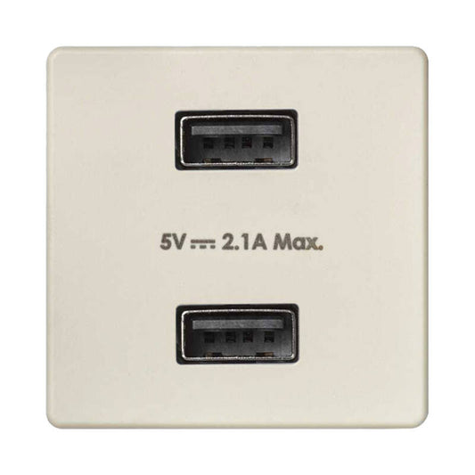 Tomada Dupla USB Simon 27 Play 2701096