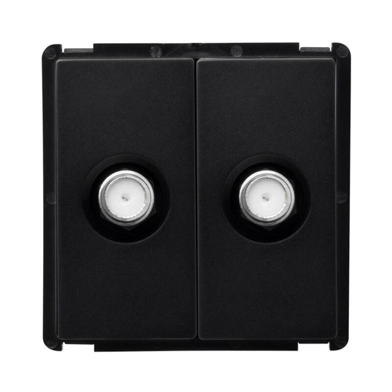Tomada Duplo Satélite Modern