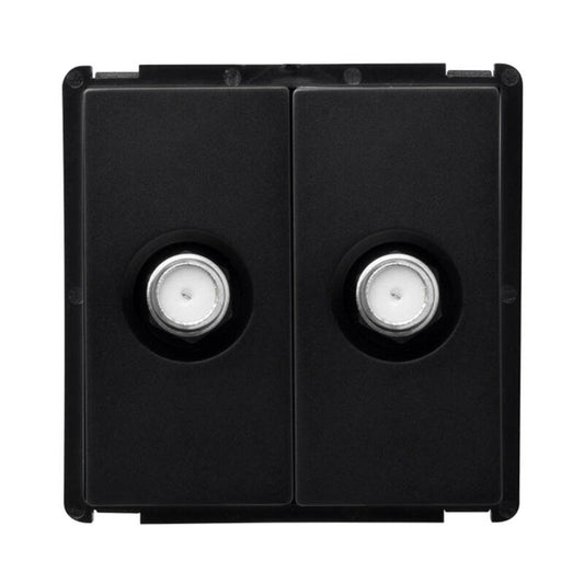 Tomada Duplo Satélite Modern