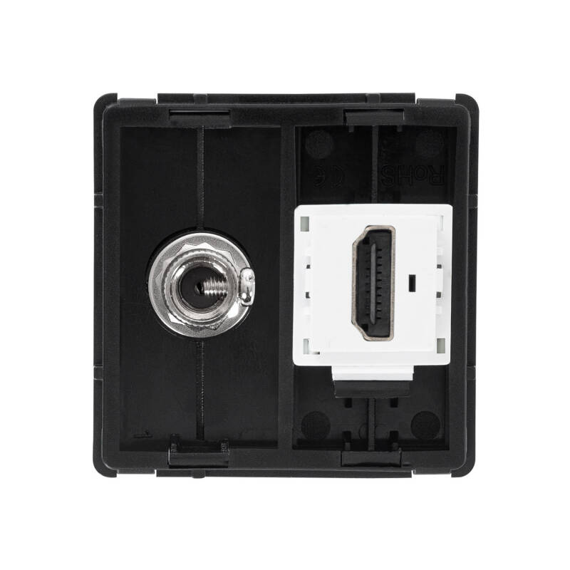 Tomada HDMI + Satélite Modern