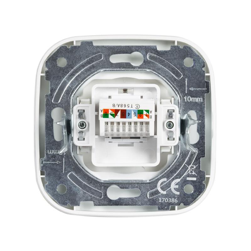 Tomada RJ45 Internet Classic Round
