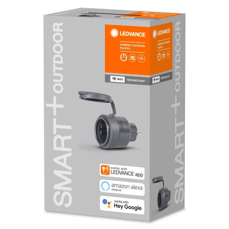 Tomada Tipo F Schuko Smart+ WiFi Compact LEDVANCE 4058075570979