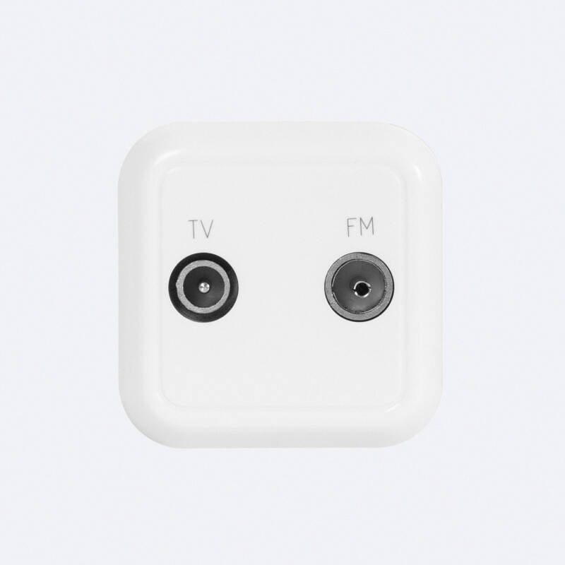 Tomada TV + Rádio Superfície Modern