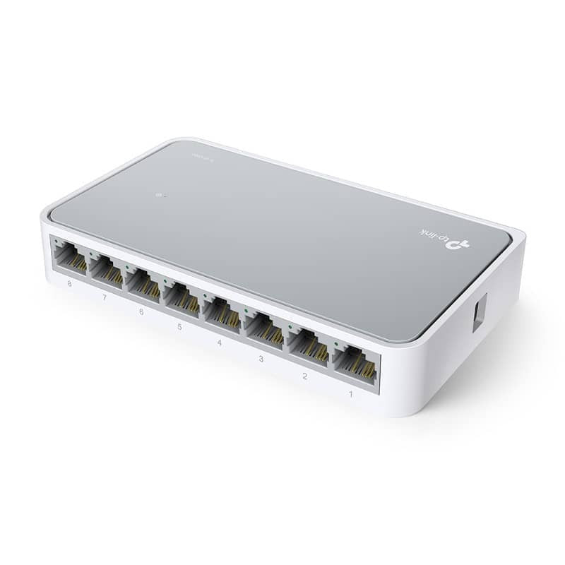 TP-Link TL-SF1008D Desktop Switch with 8 ports 10/100 Mbps