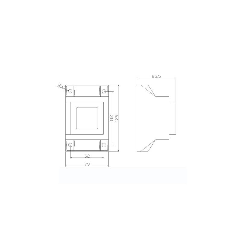 Transformador 12VAC/150W IP68