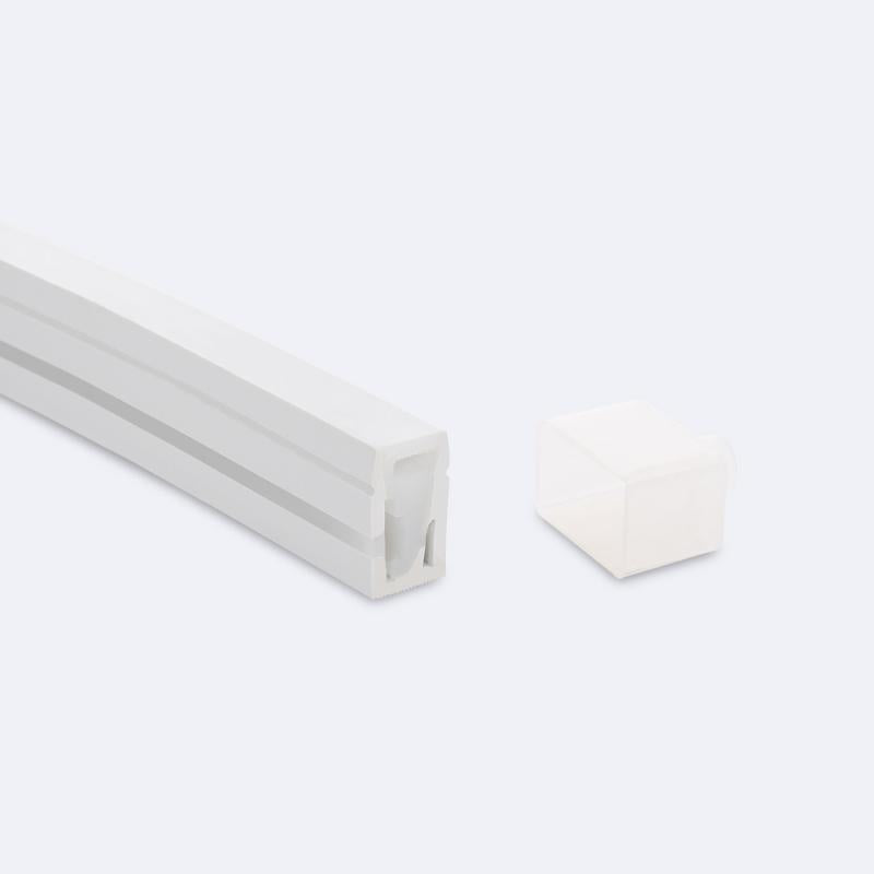 Perfil Neon SFLEX 12x20 Curva Lateral para Fita LED IP20 até 11 mm