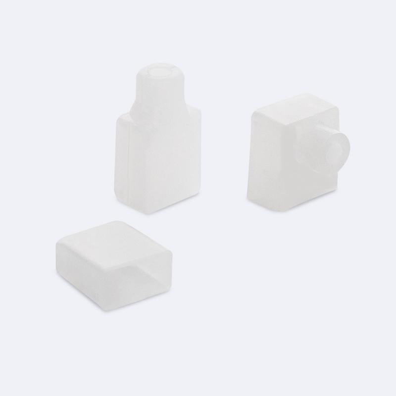 Perfil Neon SLFEX 6x12 Curva Lateral para Fita LED IP20 até 8 mm
