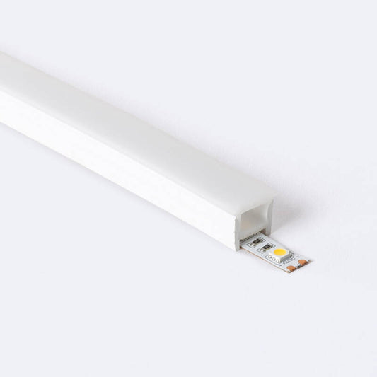 Perfil Neon SFLEX 20x16 Curva Vertical para Fita LED IP20 até 12 mm