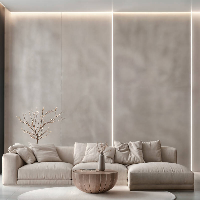 Perfil Neon SFLEX 15x13 Semicircular Curva Vertical para Fita LED IP20 até 10 mm