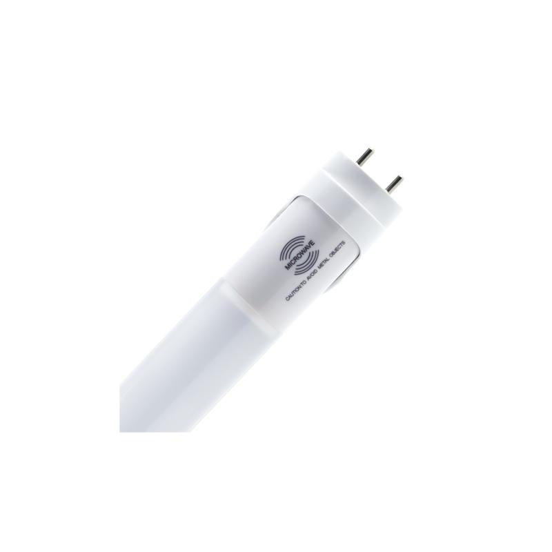 Tubo LED T8 G13 120 cm Alumínio com Detector de Movimento Radar il. Segurança Conexão Uni-Lateral 18W 100lm/w