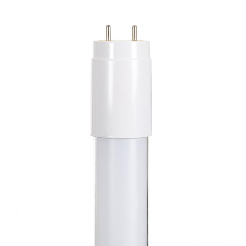 Tubo LED T8 G13 120 cm Vidro Conexão Uni-Lateral 18W 120lm/W (Pack 10 un)
