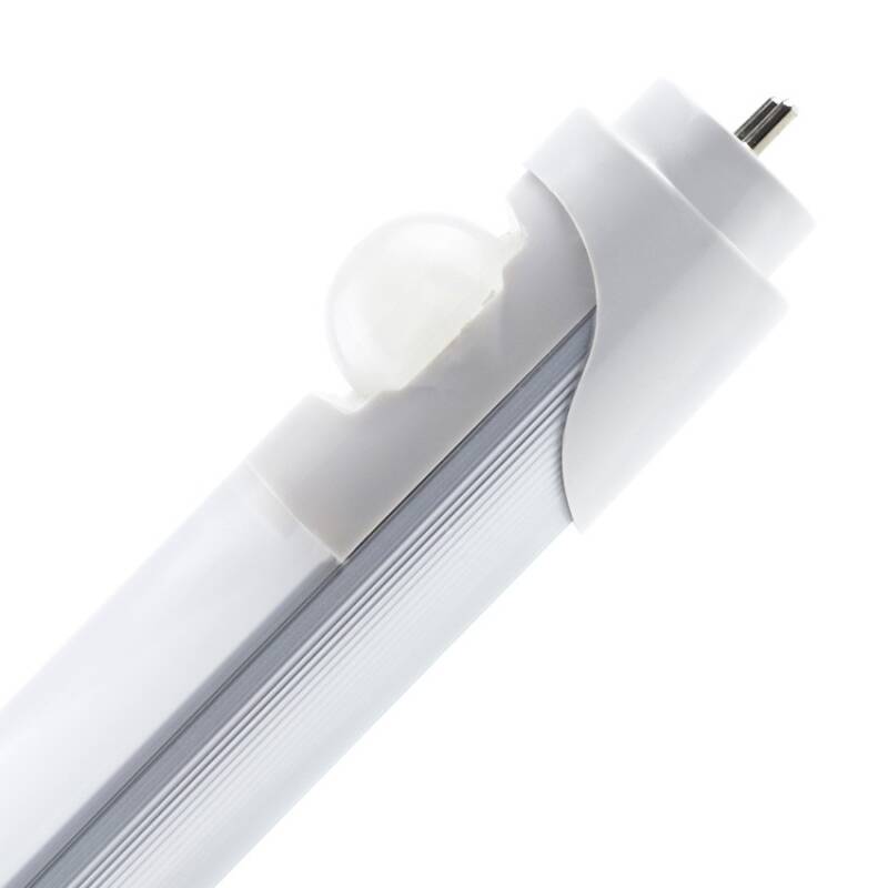 Tubo LED T8 G13 60 cm Alumínio com Detector de Movimento PIR Apagado Total Conexão Uni-Lateral 9W 100lm/W