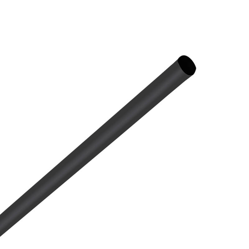 Tubo Termoretráctil Preto Contração 3:1 9mm 1 metro
