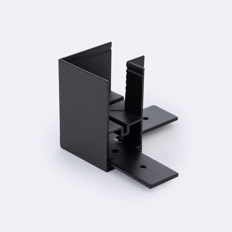 União em L Horizontal para Calha Magnético 25mm SuperSlim Suspensão 48V