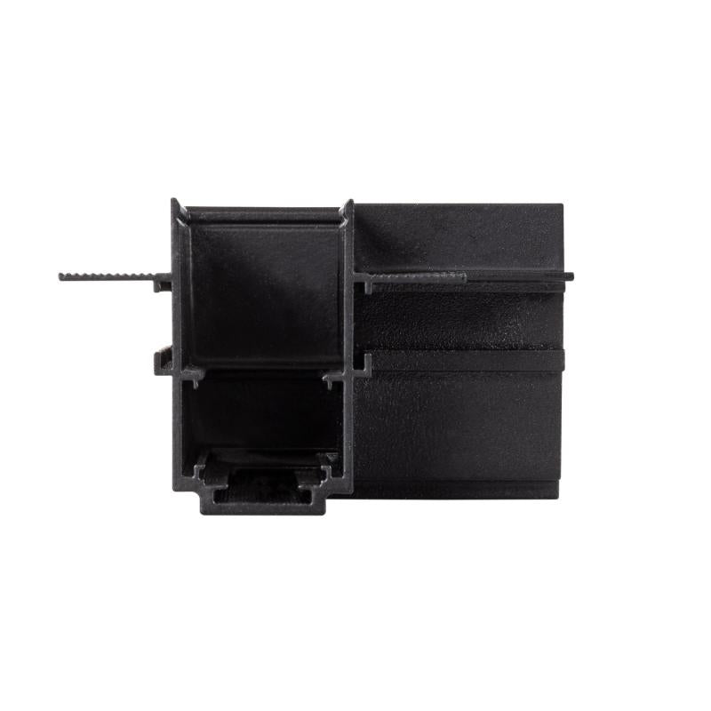 União em L Horizontal para Calha Magnético Encastrável 20mm
