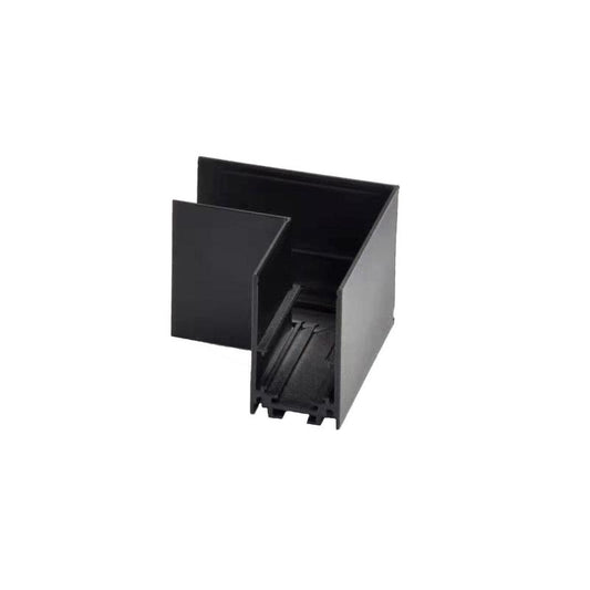 União em L Horizontal para Calha Magnético Suspenso 20mm
