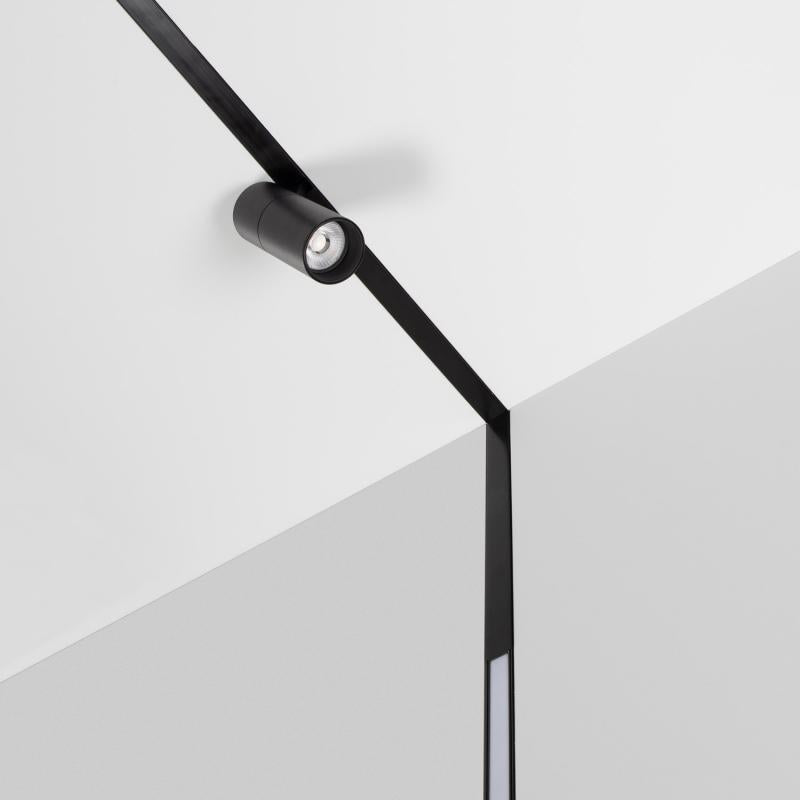 União em L Vertical para Calha Magnético de Encastrar 20mm