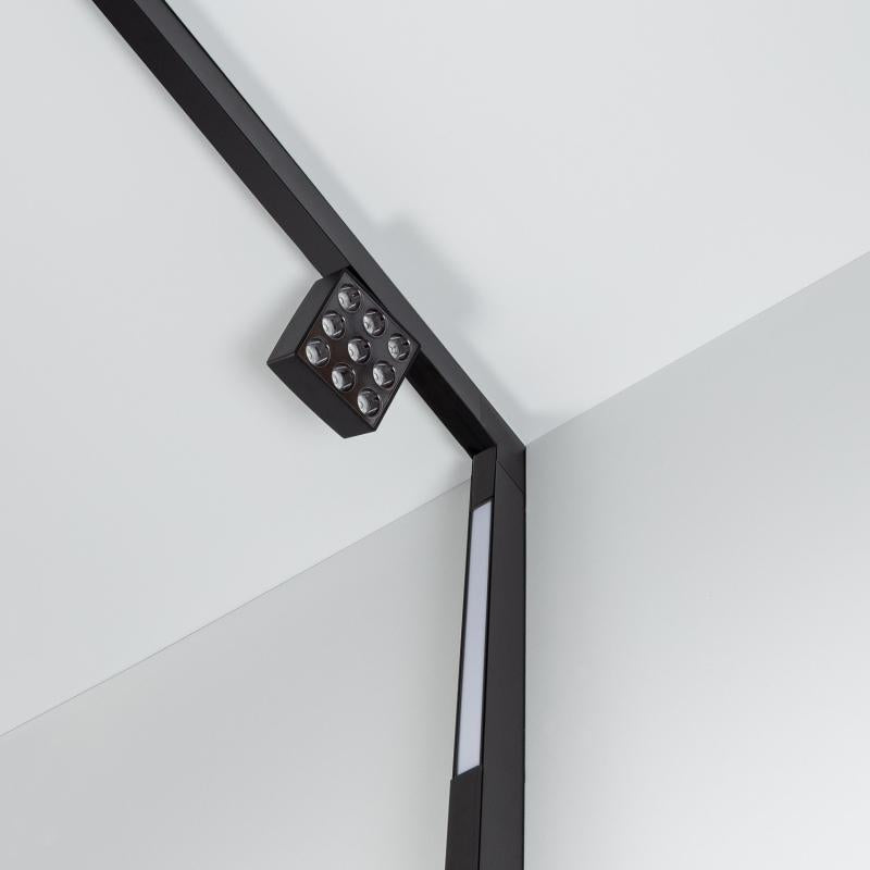 União em L Vertical para Calha Magnético Superfície 20 mm