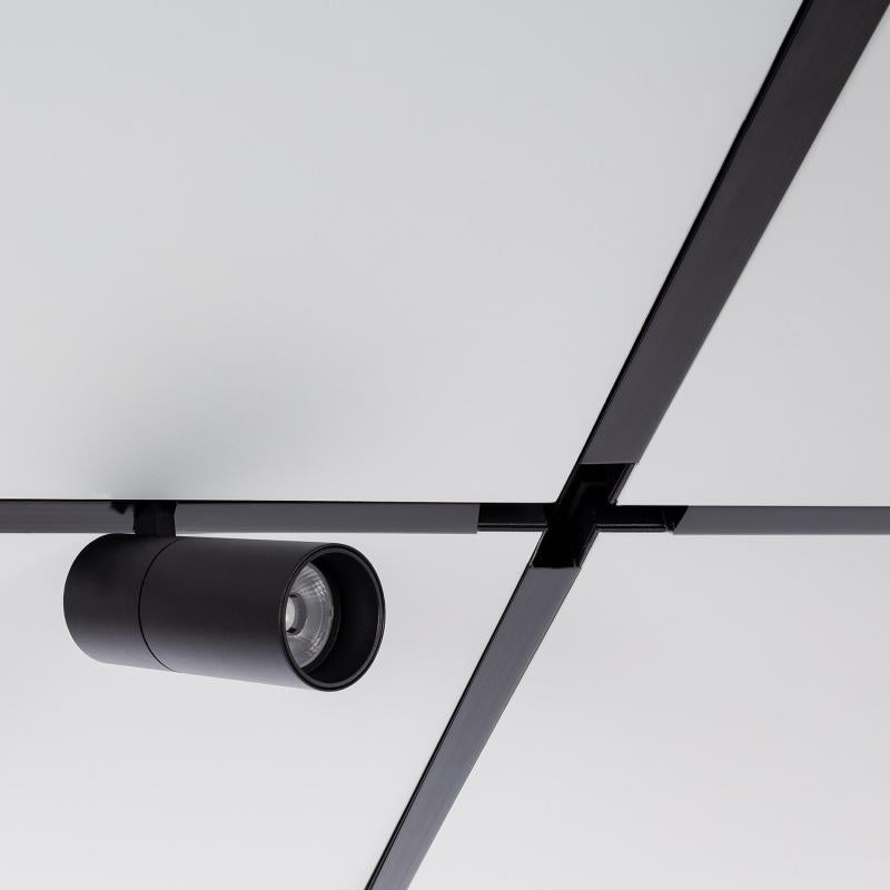 União em X para Calha Magnético Encastrada 20mm