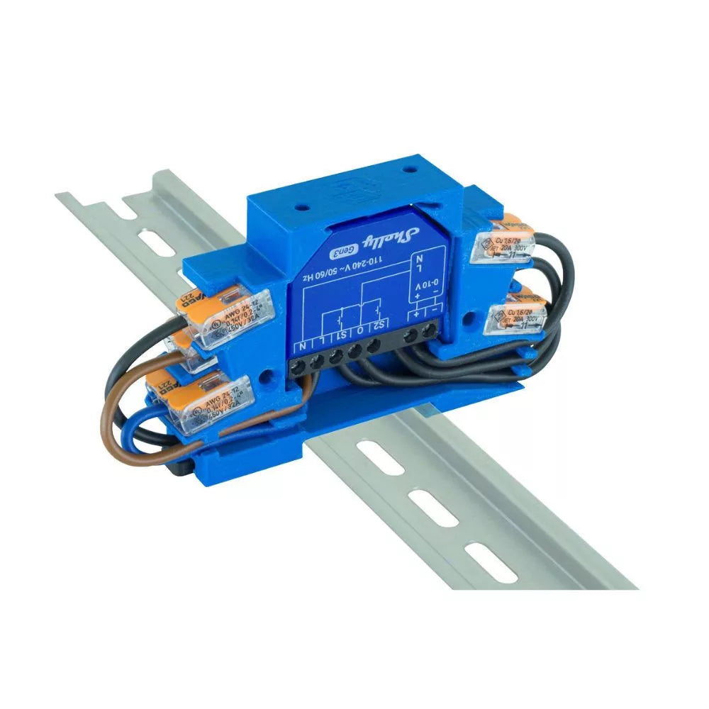 Flexi-Rail W universal DIN rail adapter, com Wago holder