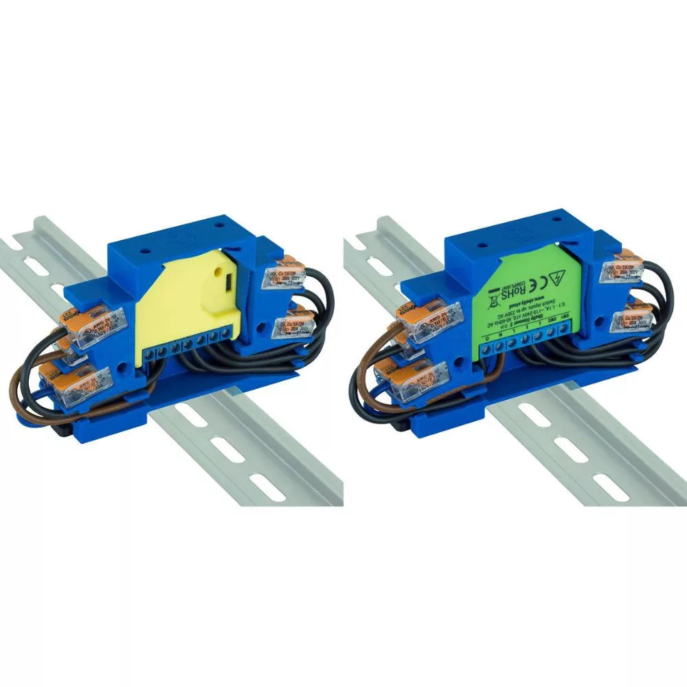 Flexi-Rail W universal DIN rail adapter, com Wago holder