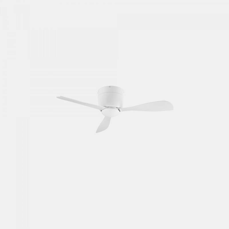 Ventoinha de Teto Silenciosa Bora Branca 98.8cm Motor DC LEDS-C4 30-7973-14-F9