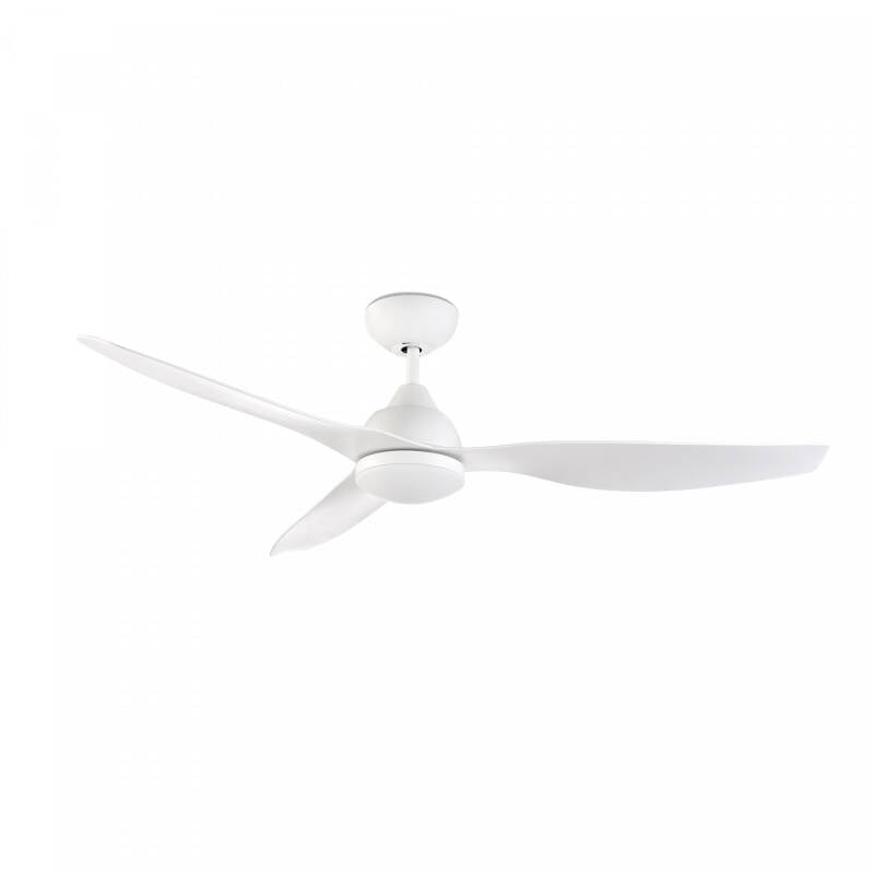Ventoinha de Teto Silenciosa Nepal Branca 132cm Motor DC LEDS-C4 30-7740-14-F9