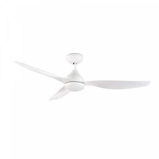 Ventoinha de Teto Silenciosa Nepal Branca 132cm Motor DC LEDS-C4 30-7740-14-F9