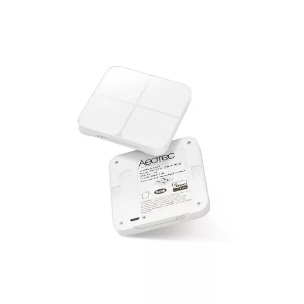 Aeotec WallMote Quad - Remote Switch com 4 Buttons, com Z-Wave protocol