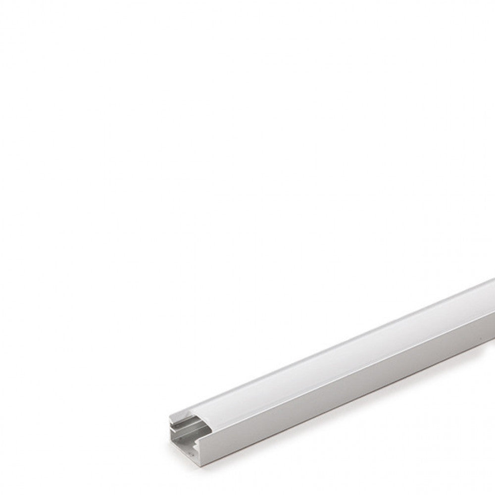 Perfil Alumínio Para A Tira LED Led Difusor Leitoso 1M Wr-1409 X 1M