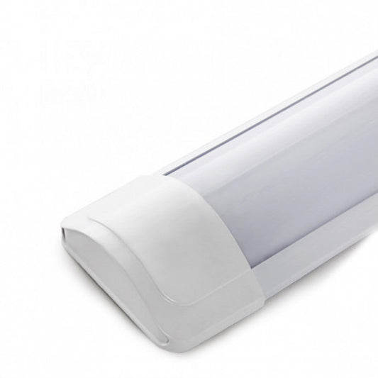 Sensor Luminária LED 18W Desligado Total 1620Lm 6000ºK Superfície Linear 60Cm 40.000H
