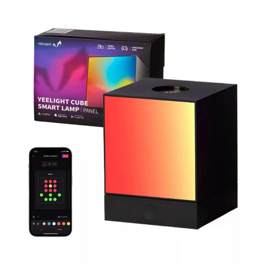 Yeelight Cube Smart Lamp - PAINEL Base, an RGB LED light for gamers and decoraton - base module (YLFWD-0009)