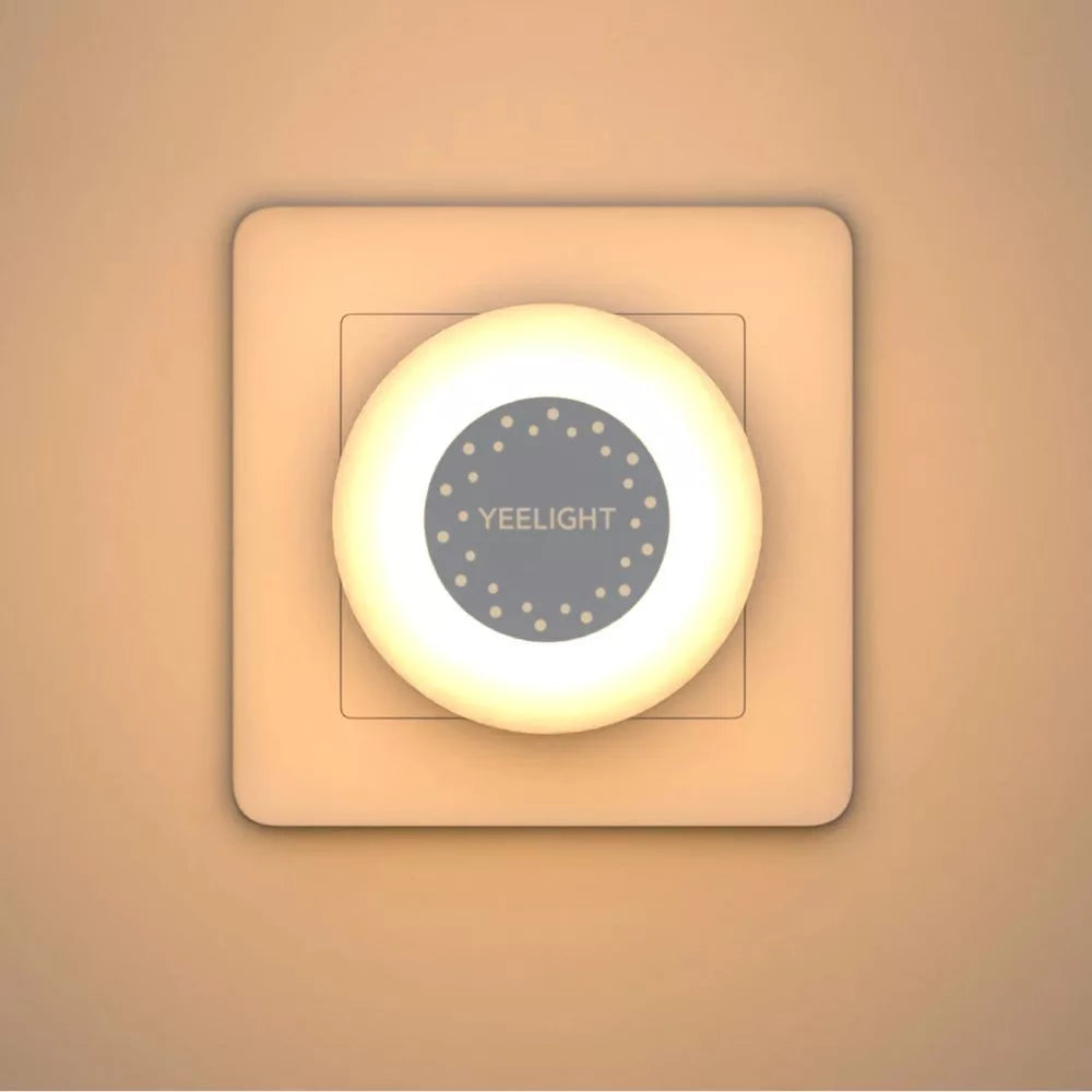 Yeelight Plug-in Light Sensor Nightlight Lite, parede socket plug-in night light com light sensor (YLYYD-0021)