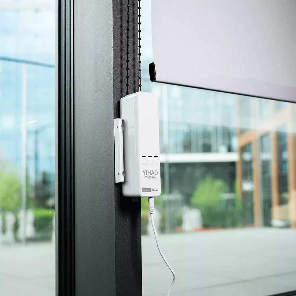 Shelly Yihao Blinds Chain Controller – Tape curtain and roller blind motor, Wi-Fi, Bluetooth, branco (YH002-A)