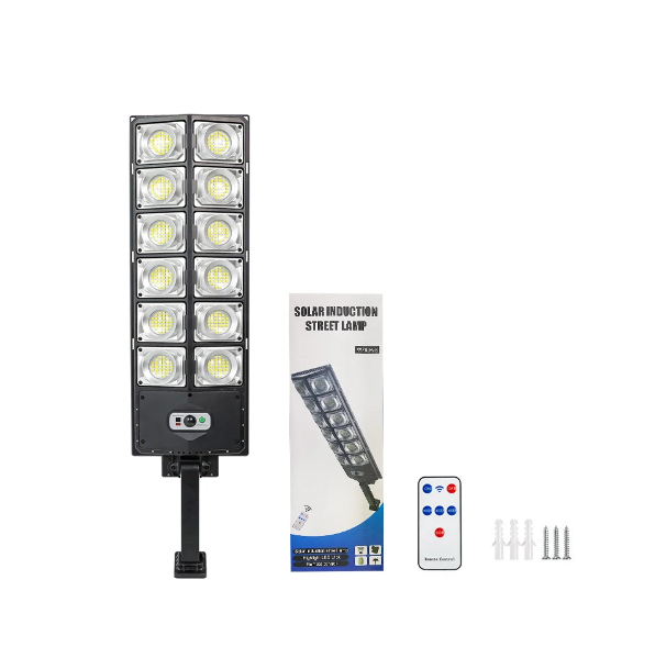 Luz LeD solar com 720LED regulável com controle remoto